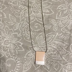 Sleek, modern necklace